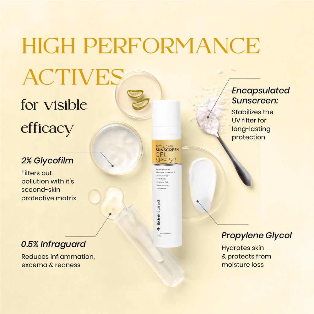 Total Care Sunscreen Gel With SPF 50+ PA+++