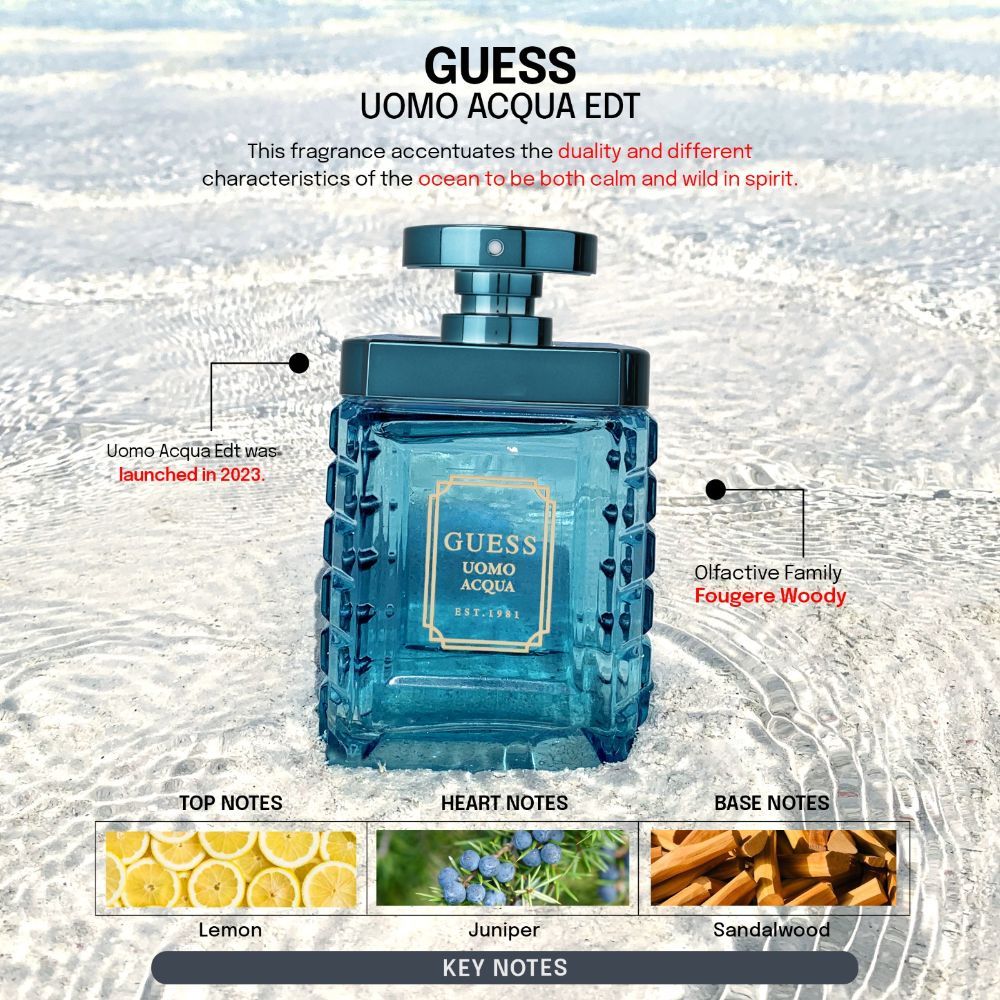 Uomo Acqua Eau De Toilette For Him