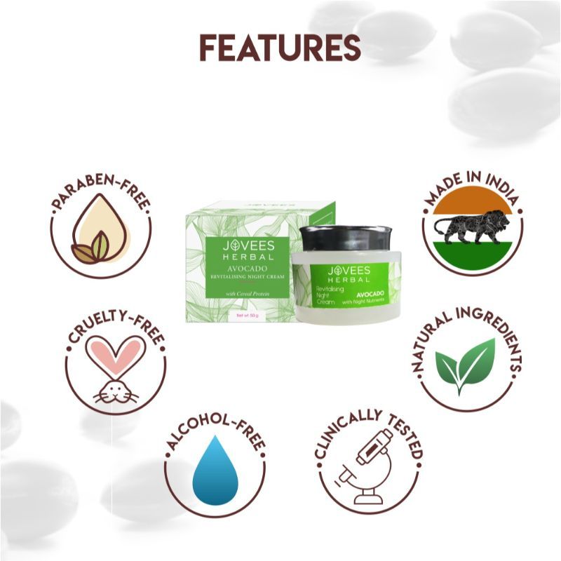 Revitalising Night Cream - Avocado