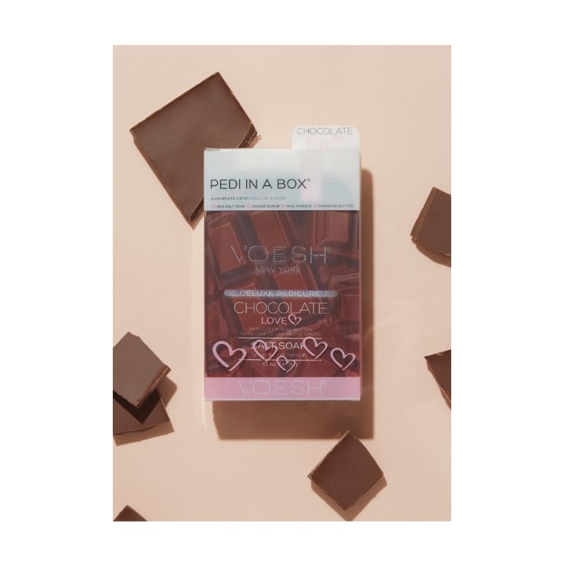 Deluxe Pedicure In A Box (4 Step) - Chocolate Love