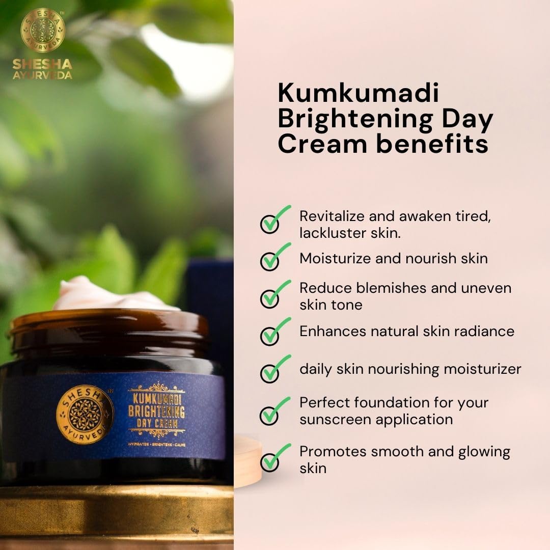Kumkumadi Skin Brightening & Intense Hydrating Day Cream
