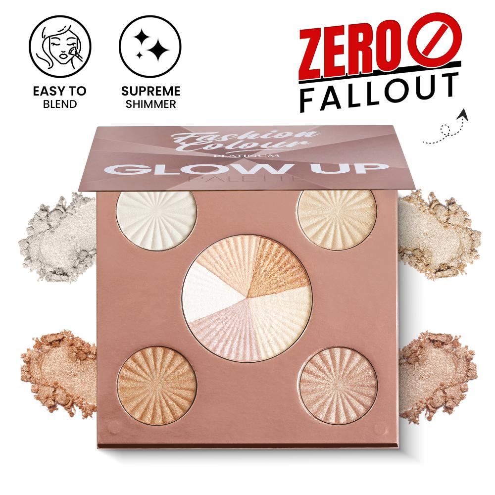 Glow Up Highlighter Palette - Supreme Shimmer Finish