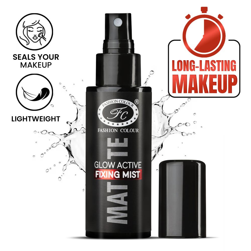 Matte Glow Active Fixing Mist - Long-Lasting Hold