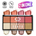 Tiny Trove 8 Colour Blusher Highlighter Palette