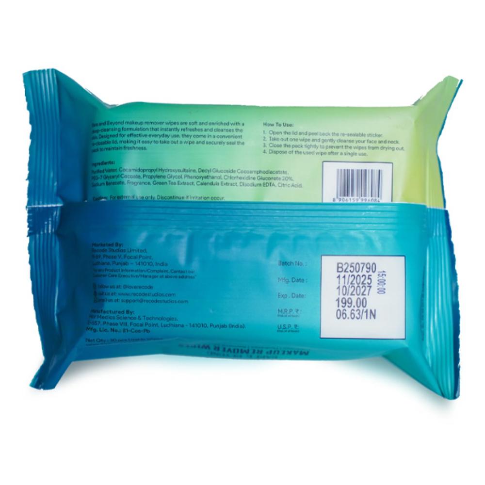 Bare & Beyond Makeup Remover Wipes