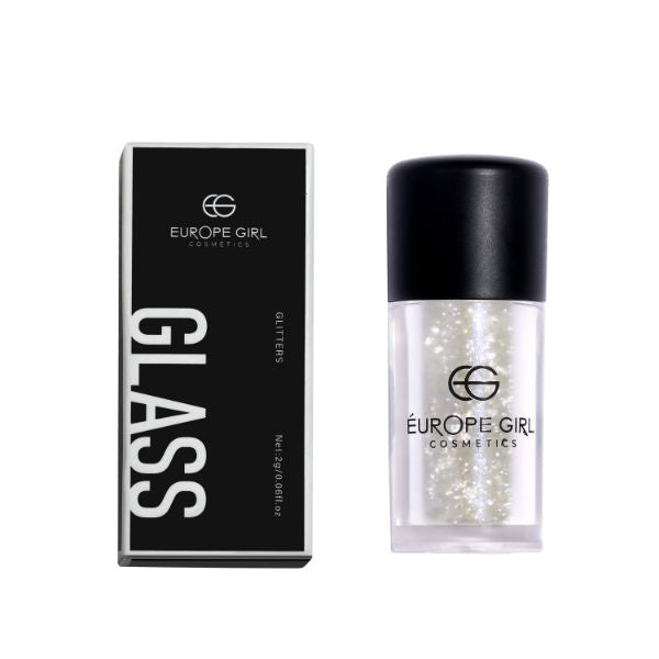 Single Diamond Pigment Glitter Glass - G8 Prism