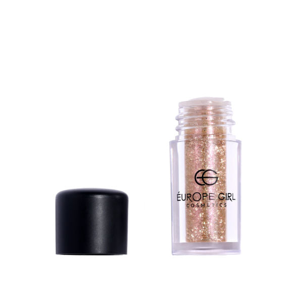 Single Diamond Pigment Glitter Glass