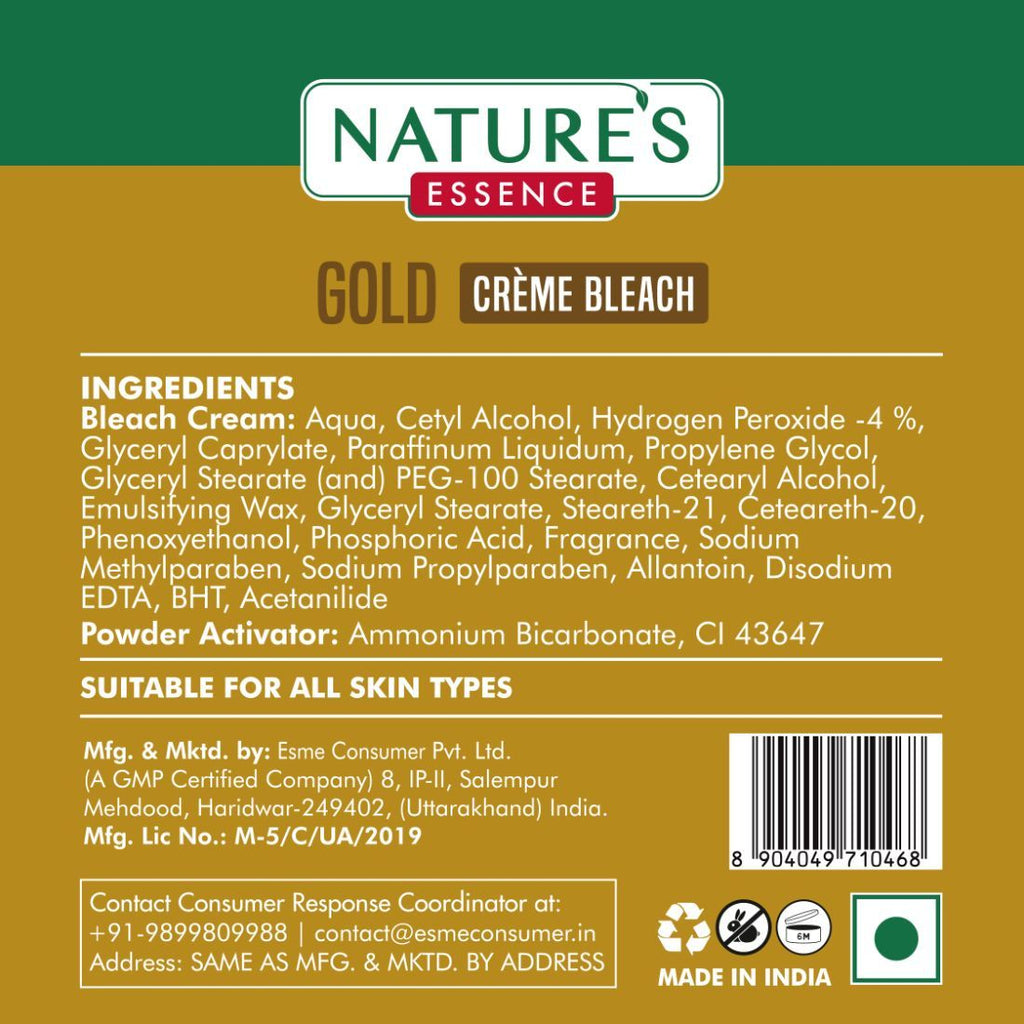 Gold Creme Bleach