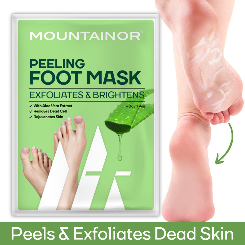 Peeling & Exfoliating Foot Mask For Baby Soft Feet Removes & Heals, Dry & Cracked Skin