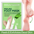 Peeling & Exfoliating Foot Mask For Baby Soft Feet Removes & Heals, Dry & Cracked Skin