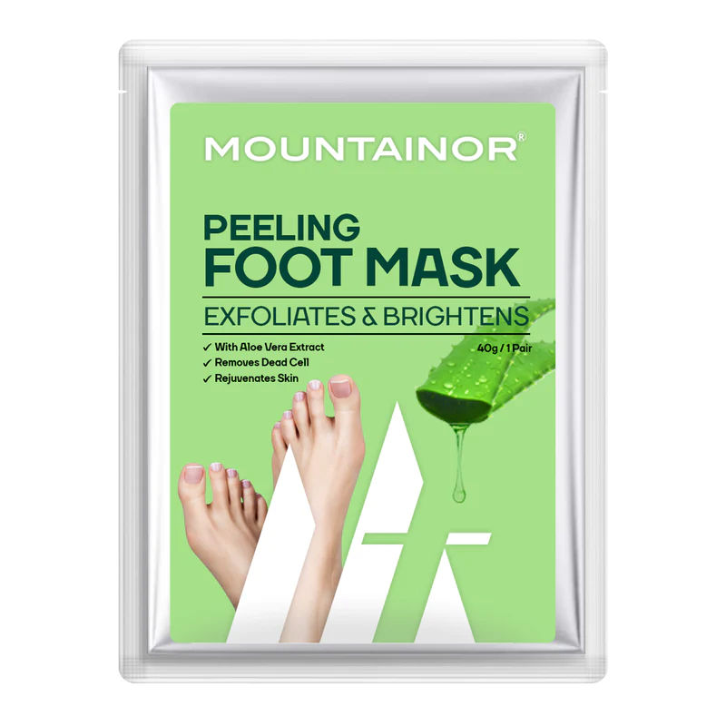 Peeling & Exfoliating Foot Mask For Baby Soft Feet Removes & Heals, Dry & Cracked Skin