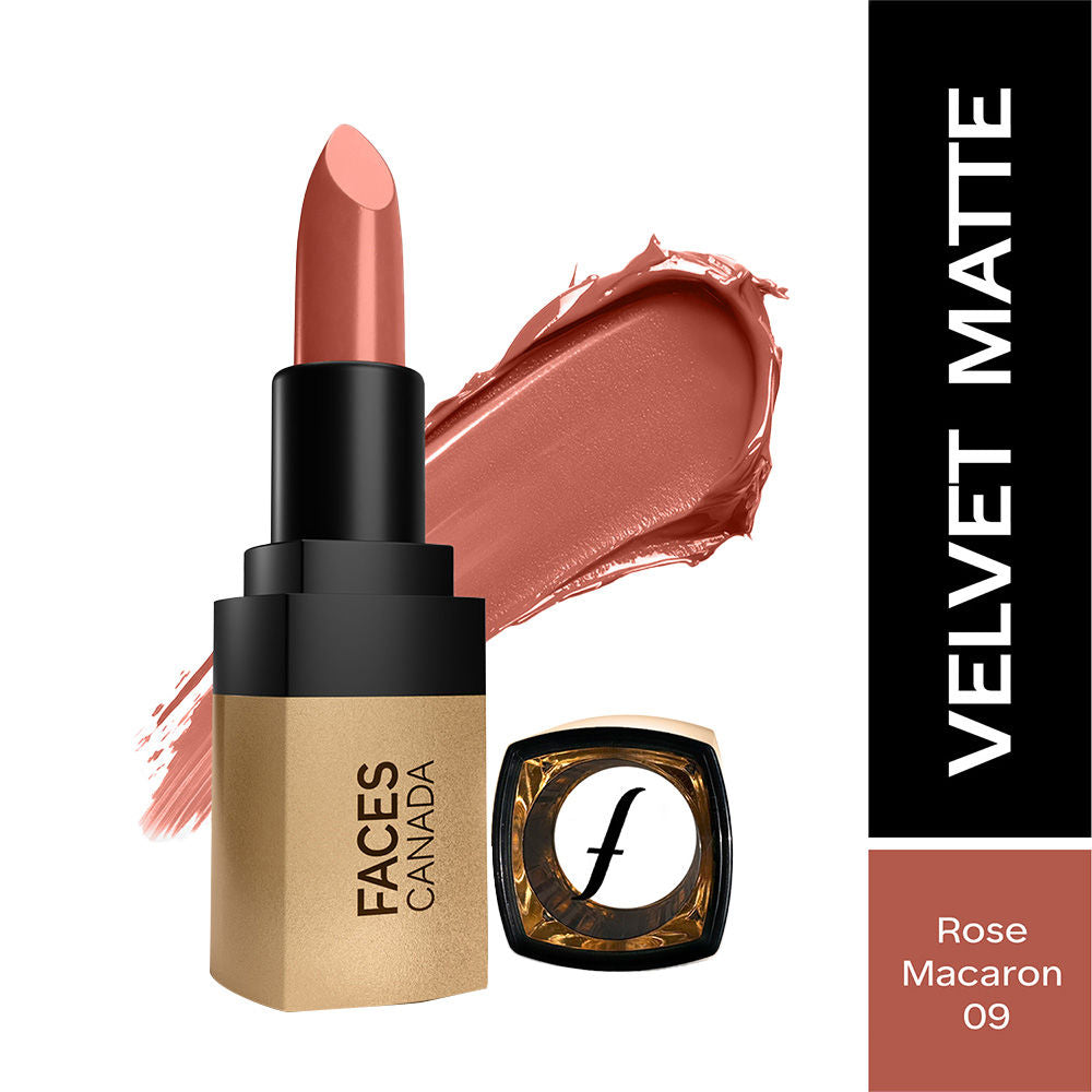 Comfy Matte Velvet Touch Lipstick - Rose Macaron 09