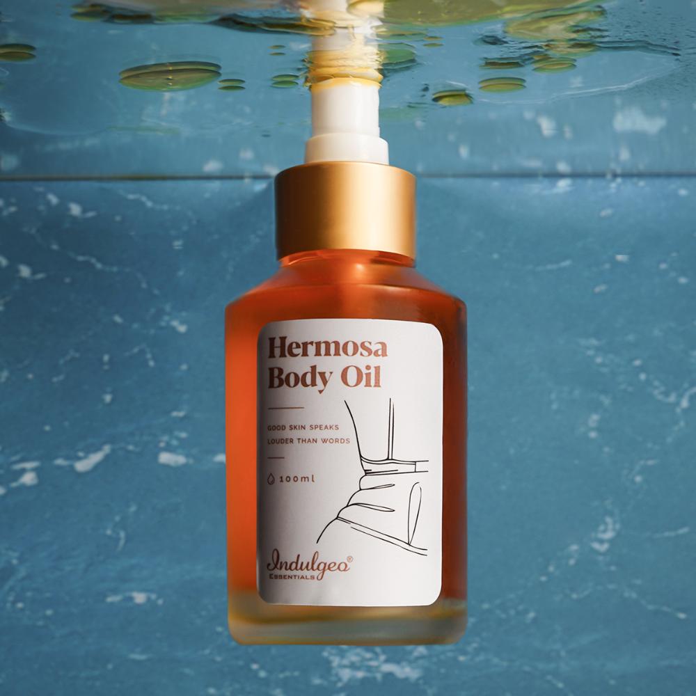 Hermosa Body Oil For Women, Helps in Reducing Dryness & Dullness