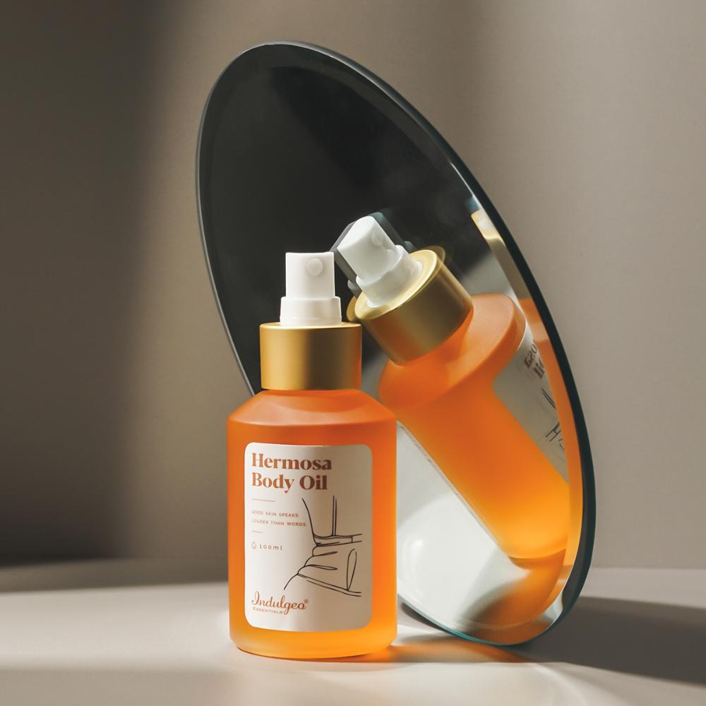 Hermosa Body Oil For Women, Helps in Reducing Dryness & Dullness
