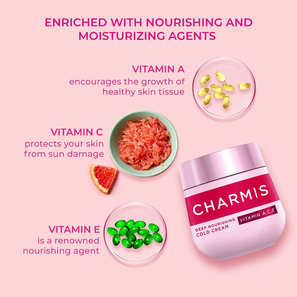 Deep Nourishing Cold Cream With Vitamin C- A & E