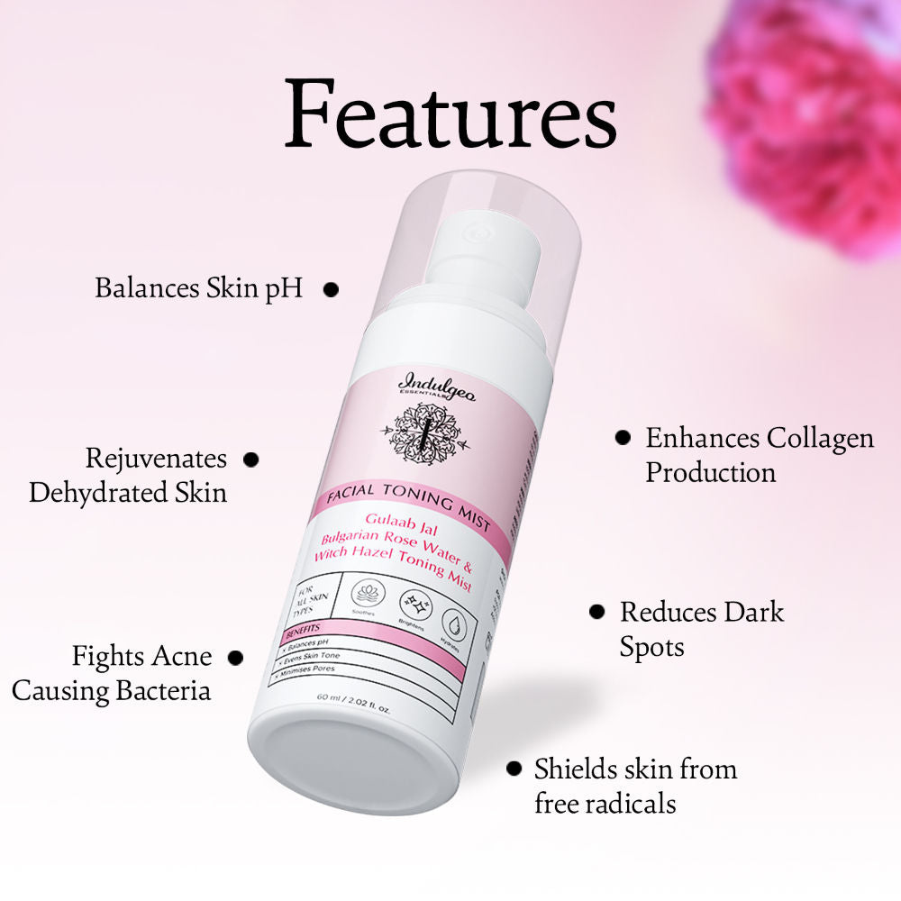 Gulaab Jal Facial Toning Mist (Rose Water)
