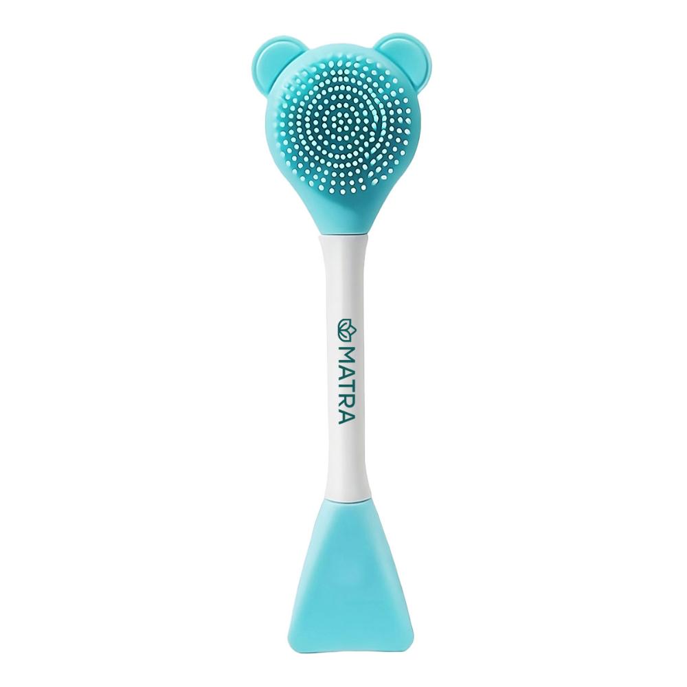 Silicone Face Scrubber Dual Side Manual Face Cleansing Brush And Face Mask Applicator