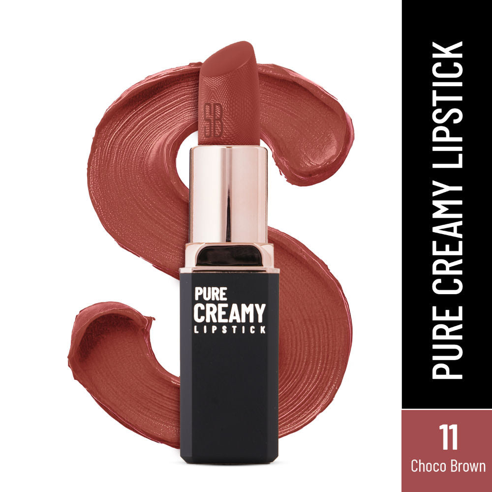 Pure Creamy Matte Lipstick - 11 Choco Brown