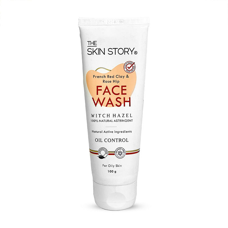 French Clay Pimple Oil Control Face Wash For Acne Prone Oily Skin Cleanses Pores