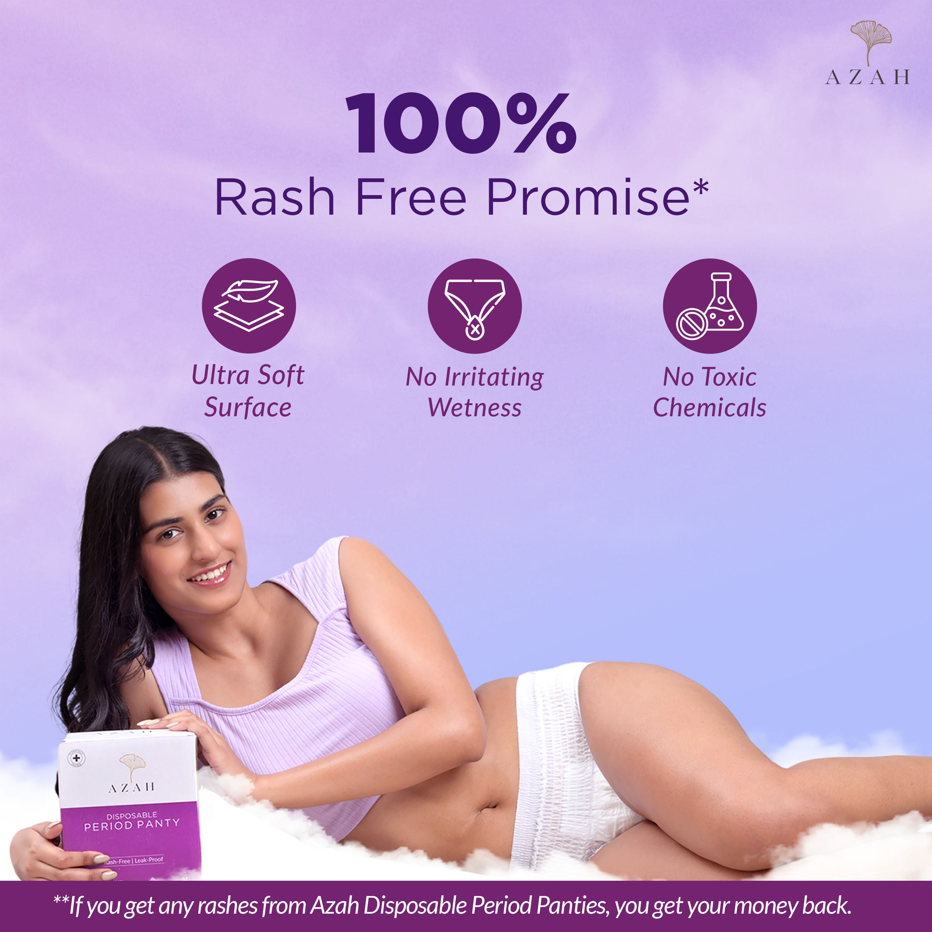 XXXL Night Sanitary Pads For Women, Extra Large Night Pads , 3x More Leakproof - Box of 8