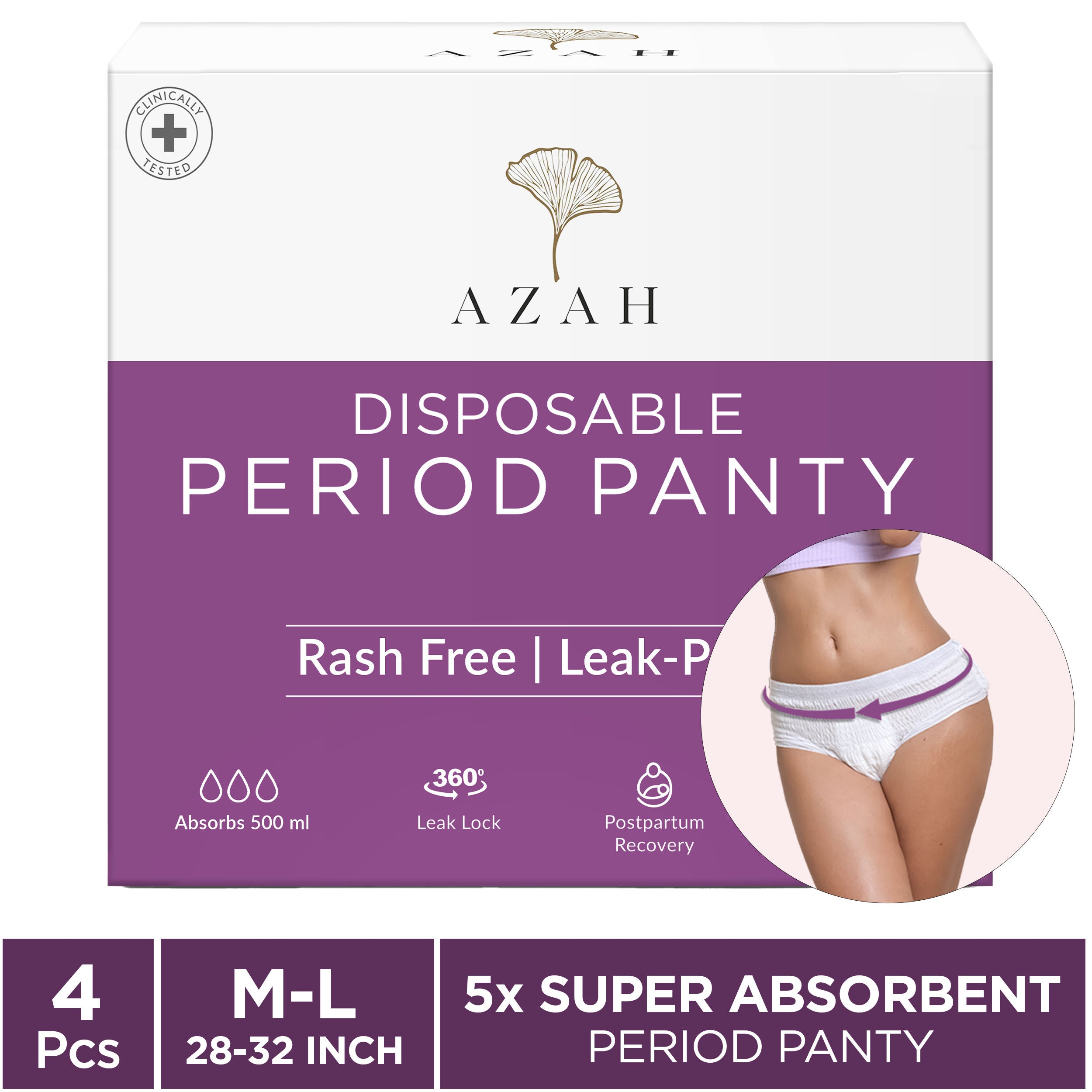 XXXL Night Sanitary Pads For Women, Extra Large Night Pads , 3x More Leakproof - Box of 8