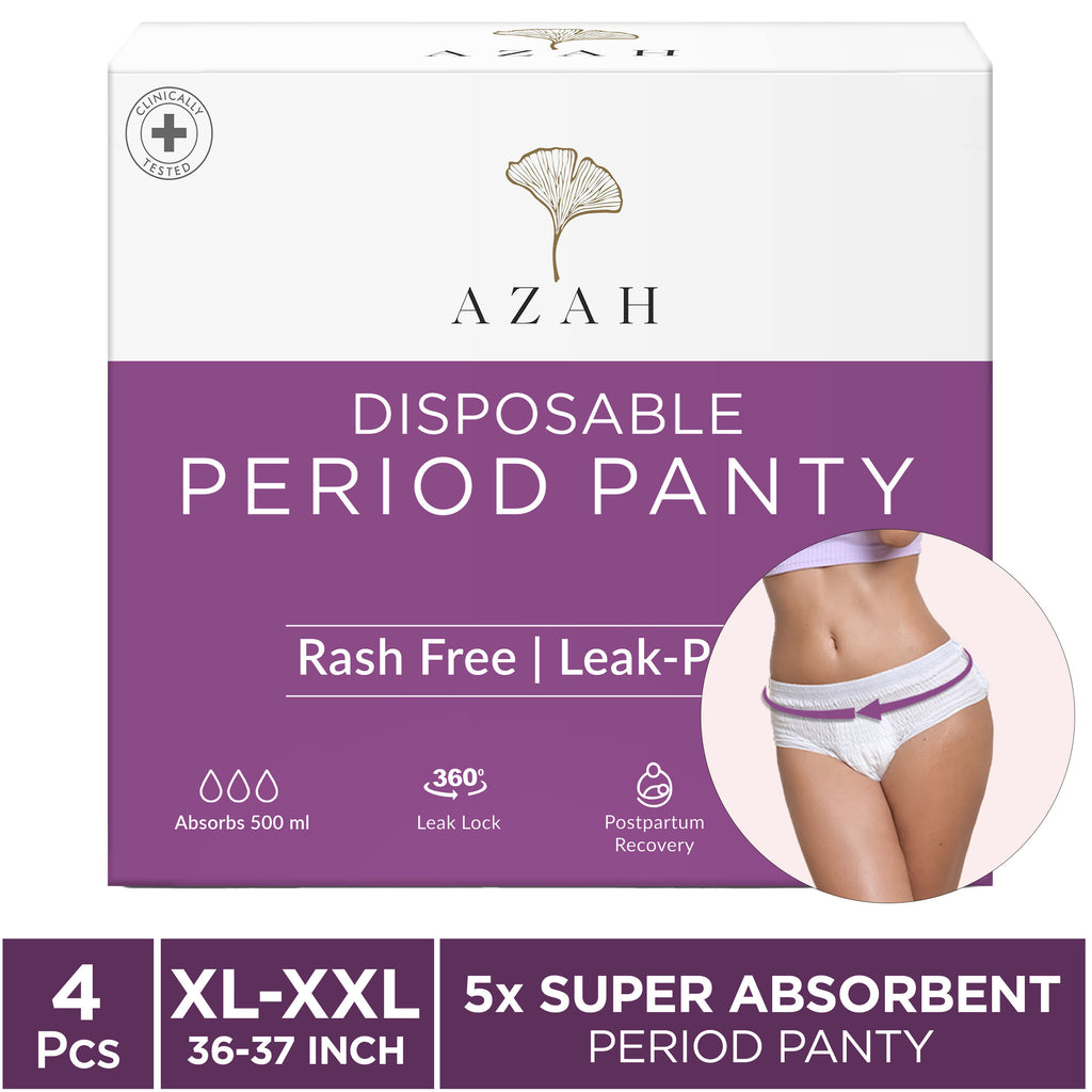 XXXL Night Sanitary Pads For Women, Extra Large Night Pads , 3x More Leakproof - Box of 8 - XL