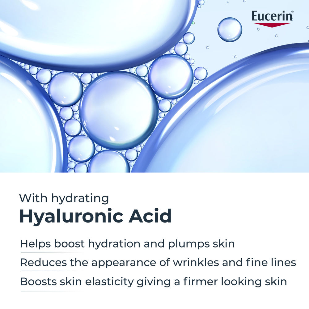 Hyaluron-Filler Eye Cream SPF 15 with Hyaluronic Acid & Glycerin, 3X Effect – Reduces Fine Lines & Puffiness