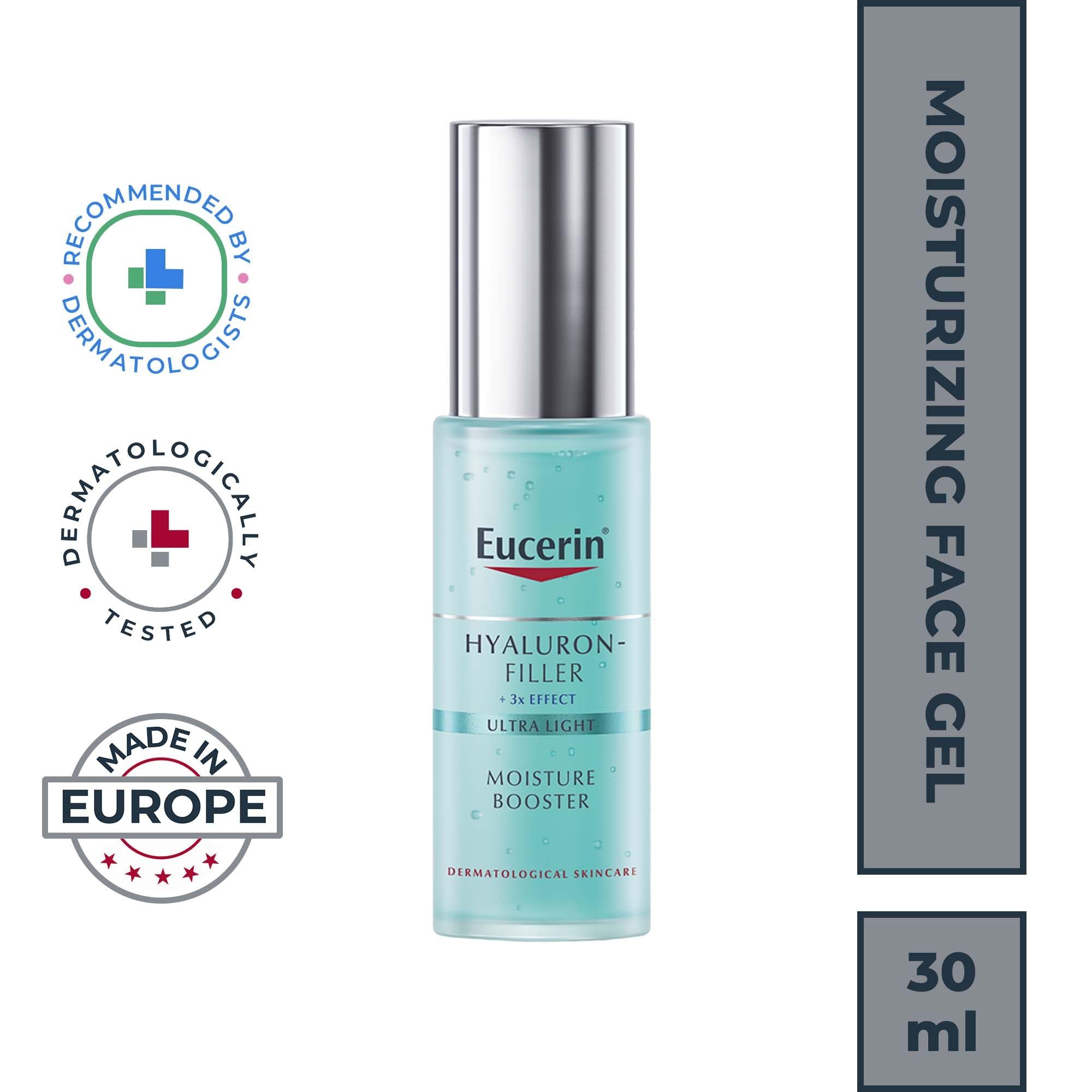 Hyaluron-Filler Moisture Booster with Hyaluronic Acid & Glycerin, 3X Effect – Plumps, Hydrates, Reveals Younger -Looking Skin