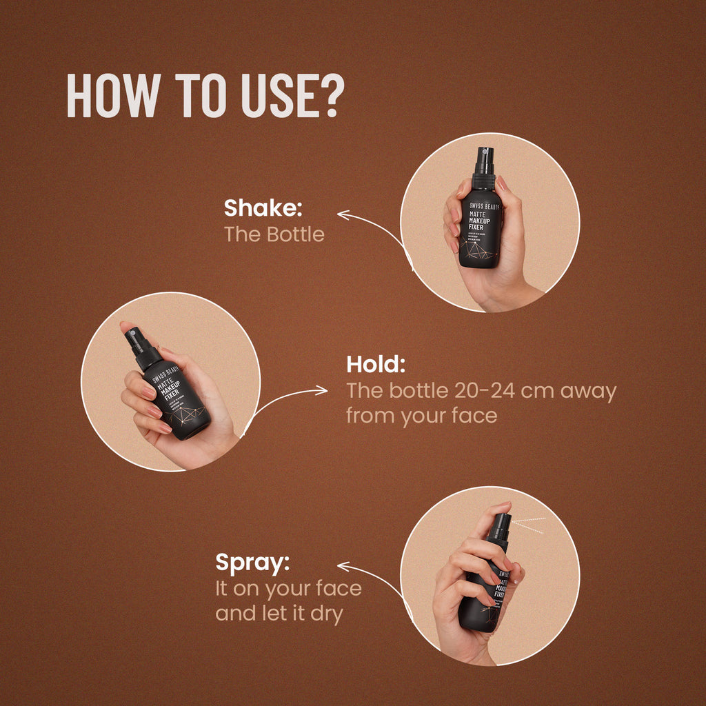 Matte Makeup Fixer Spray