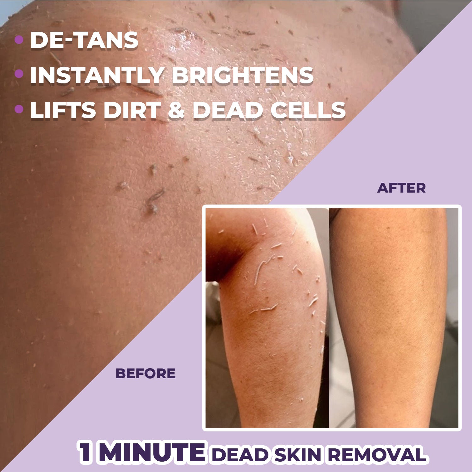 Instant Tan & Dead Skin Removal Exfoliating Gel