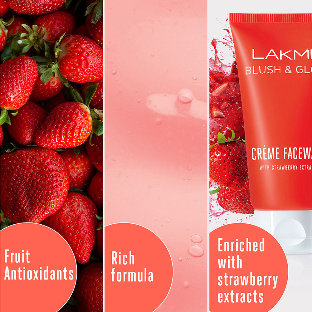 Blush & Glow Strawberry Creme Face Wash