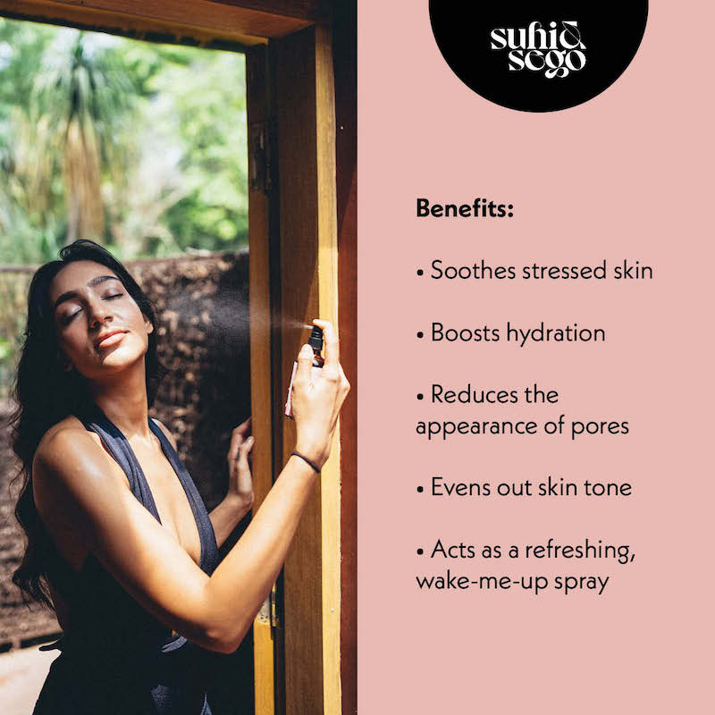 Zen Face Toner With Rosa Damascena, Refreshing, Hydrating, Pore-Minimizing, Alcohol-Free
