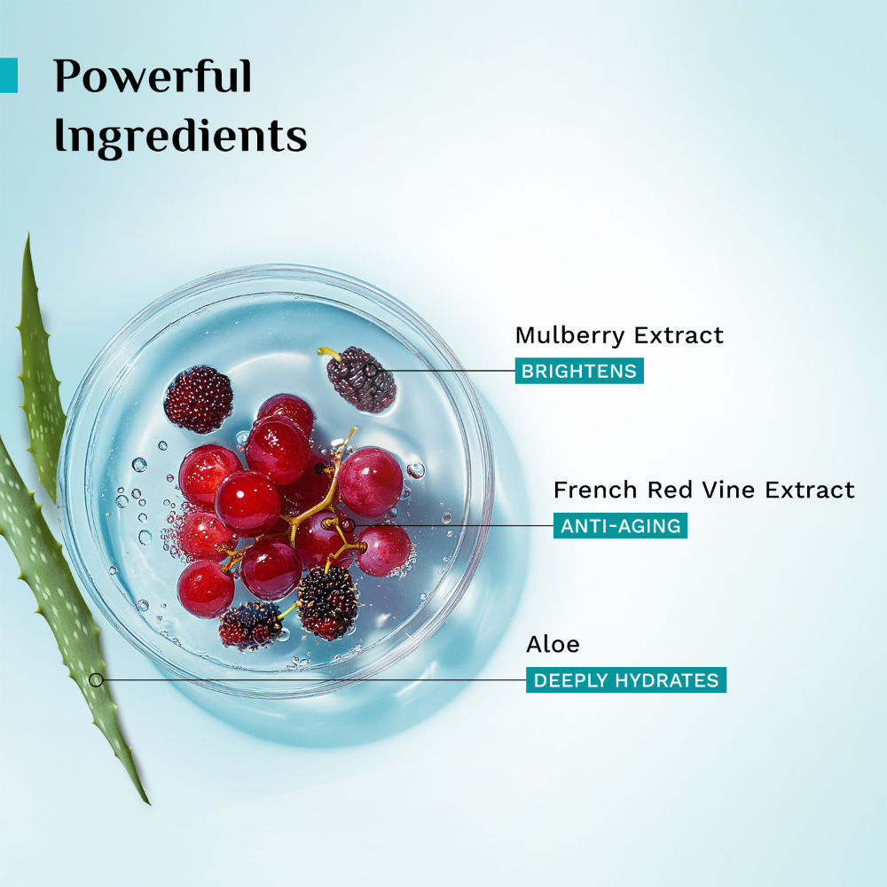 Red Vine Face Scrub with Mulberry & Aloe