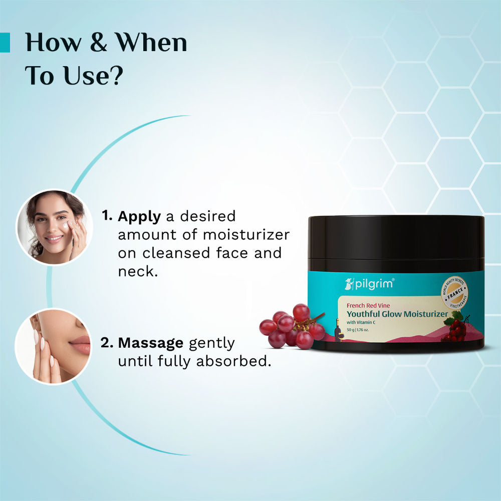 French Red Vine Youthful Glow Moisturizer SPF 30 with Vitamin C