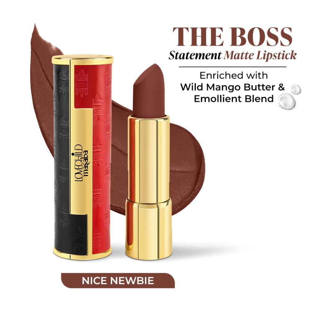 Statement Matte Lipstick - Nice Newbie