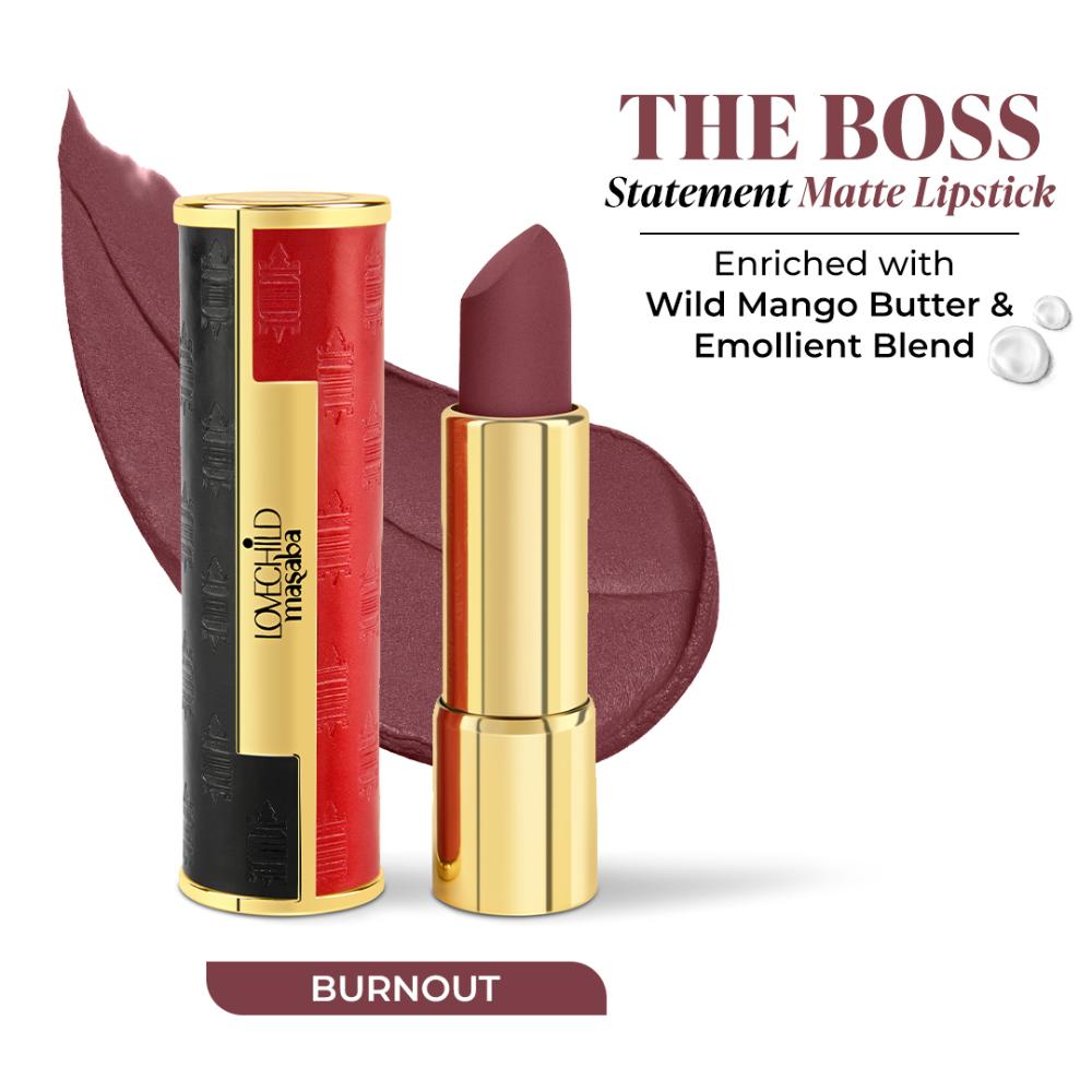 Statement Matte Lipstick - Burnout