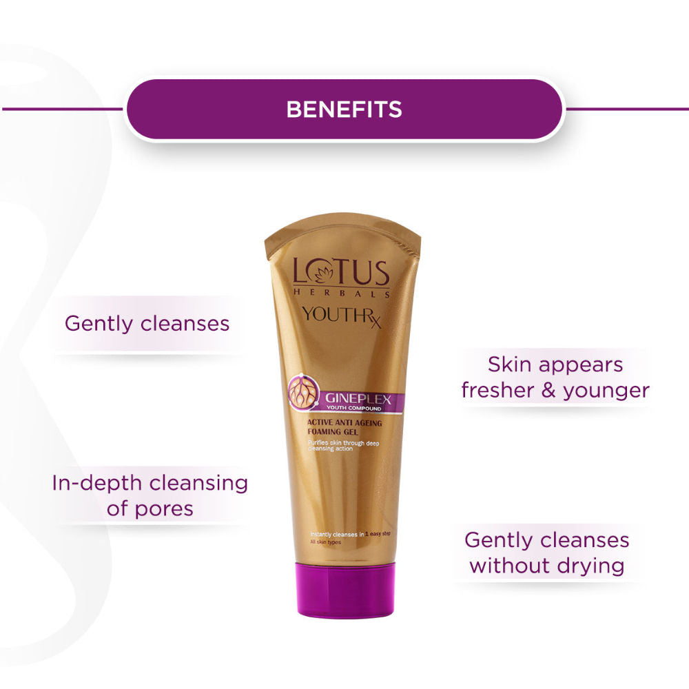 Gineplex YouthRx Active Anti-Ageing Foaming Gel