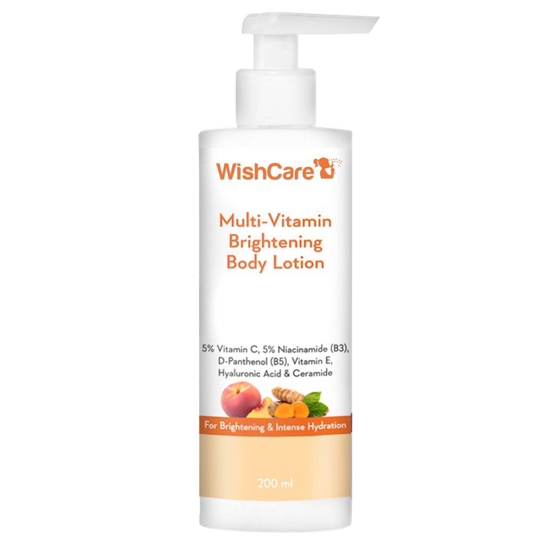Multi-Vitamin Brightening Body Lotion for Glowing Skin-Reduces Pigmentation & Dark Spots