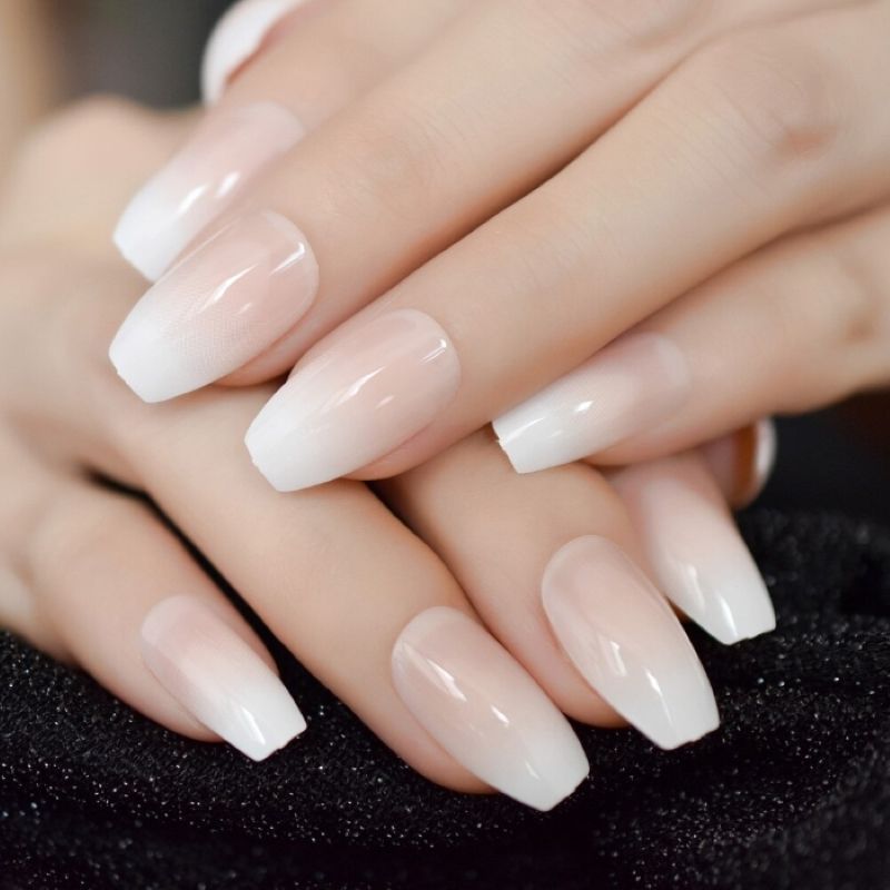 Manicure Super Natural Nude Ombre Press On Nails