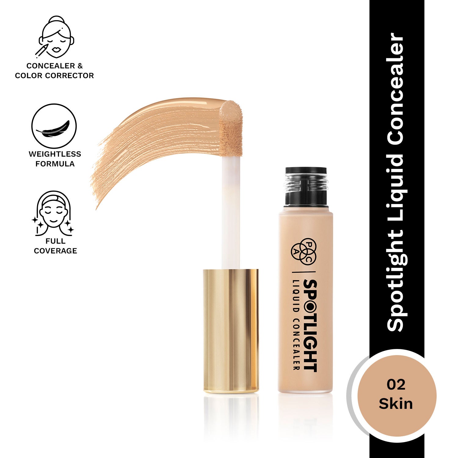 Spotlight Liquid Concealer - 02 Skin