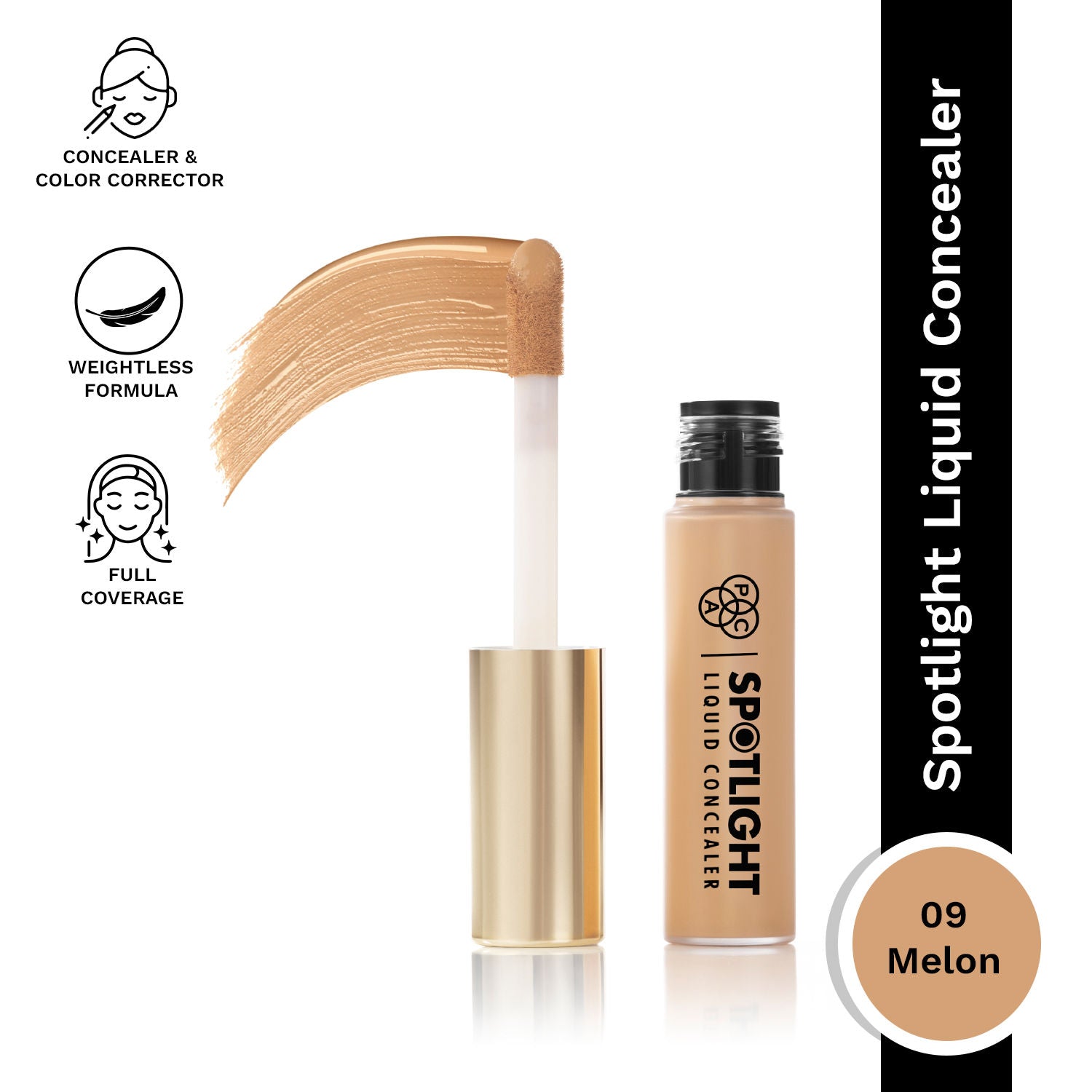 Spotlight Liquid Concealer - 09 Melon