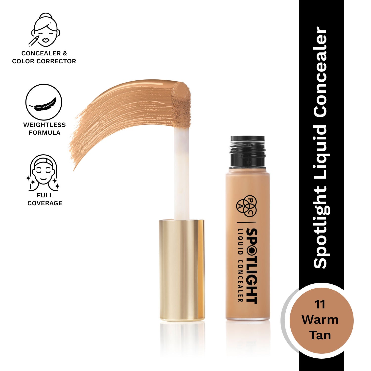 Spotlight Liquid Concealer - 11 Warm Tan
