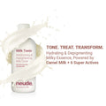 Neude Daily Hydrating & Depigmenting Milky Toner with Camel Milk, Squalane & Ceramides - Milk Tonic