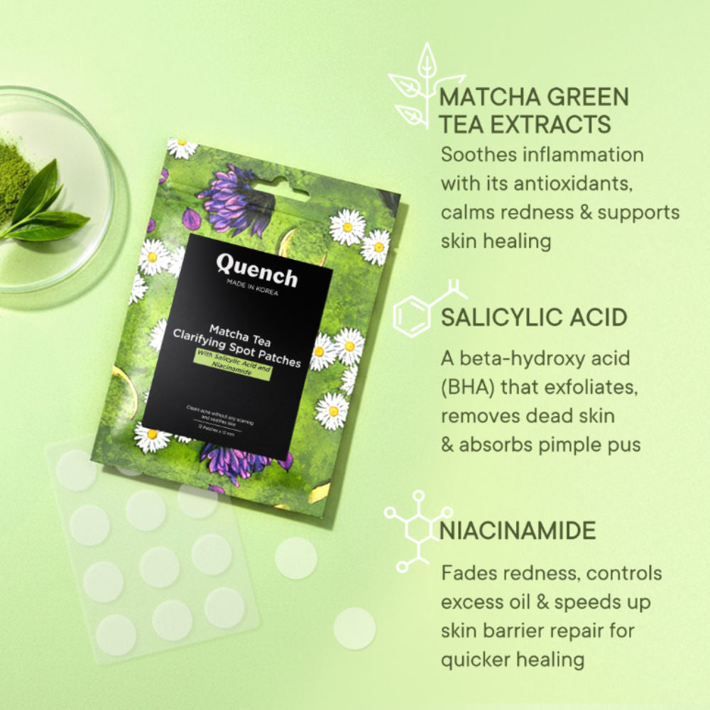 Matcha Tea Clarifying Acne Patches