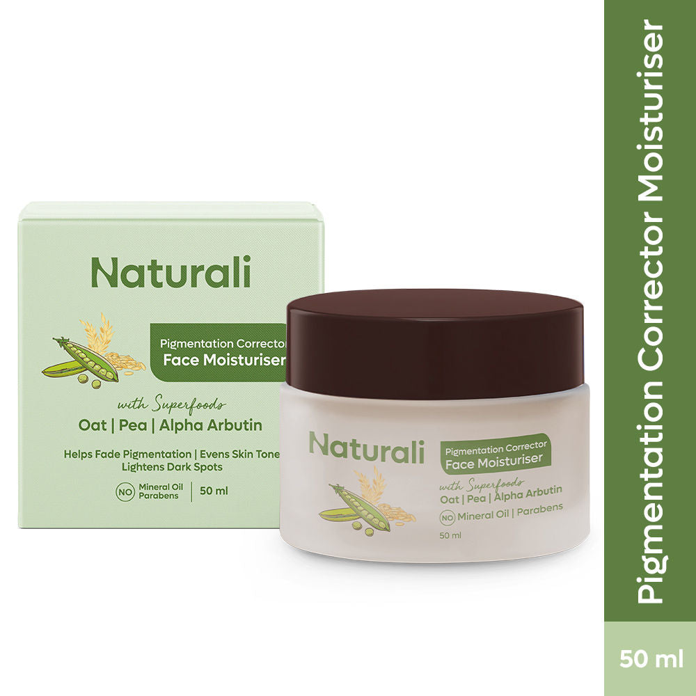 Pigmentation Corrector Moisturiser with Superfoods Oat, Pea & Alpha Arbutin