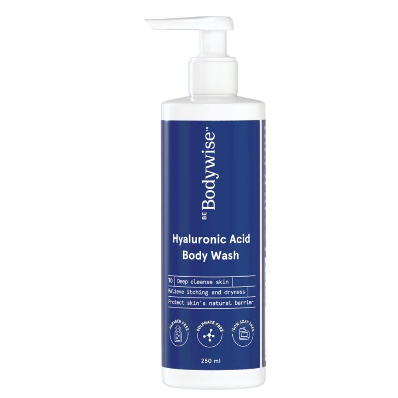 Hyaluronic Acid Body Wash For Dry Skin - With 3 Essential Ceramides & Aloe Vera Extract