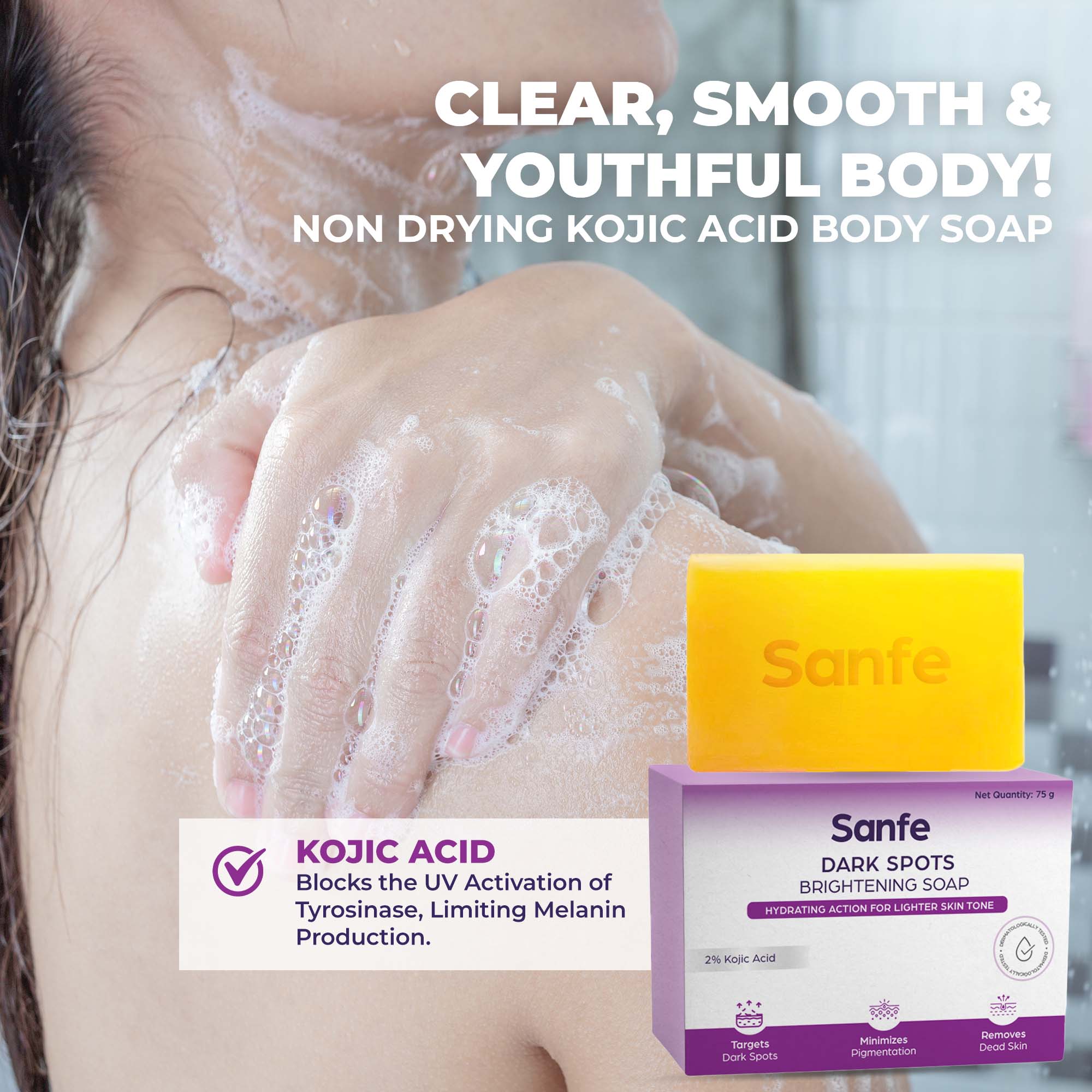 Dark Spots Brightening Body Soap