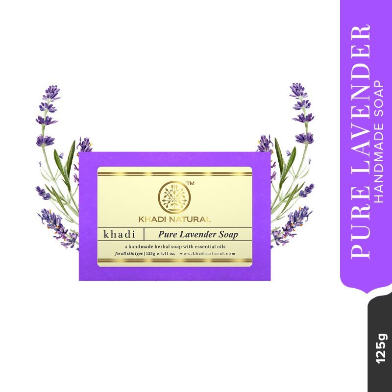 Pure Lavender Soap Cleanses, Tone & Nourish Skin