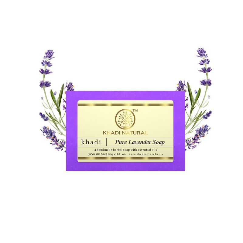 Pure Lavender Soap Cleanses, Tone & Nourish Skin