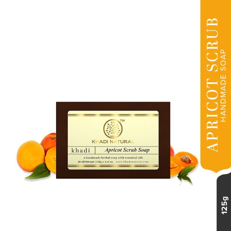Apricot Scrub Soap Deep cleanses skin